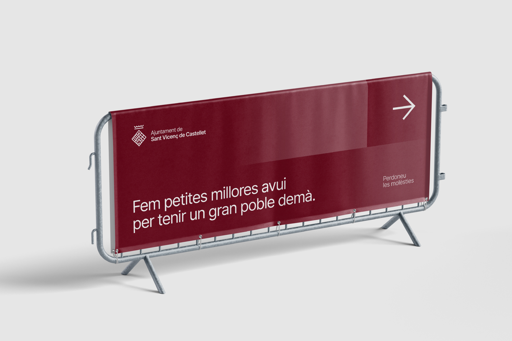 rebranding ajuntament san vicenç castellet